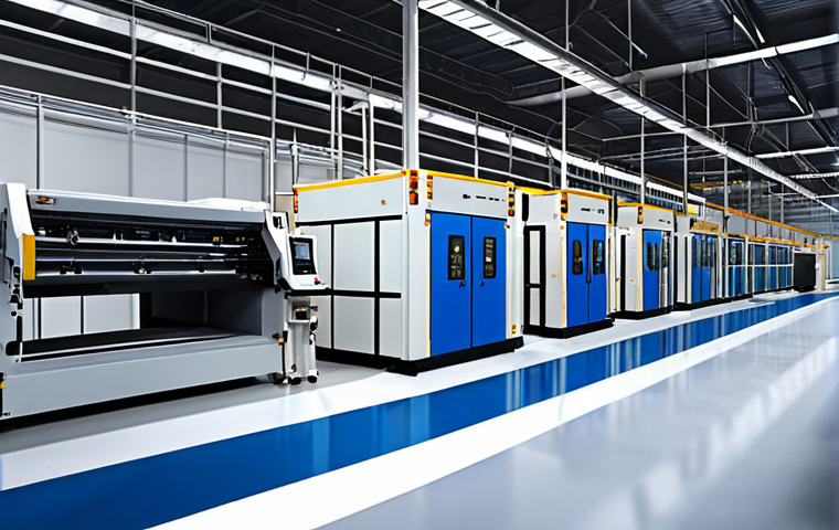 ** Automated factory control system, focusing on speed and efficiency.

**