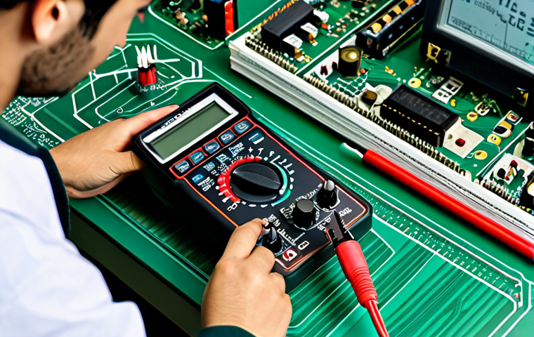 전자기술사 실기시험 시연 성공 팁 - **Image Prompt 1: The Scholar's Calm Before the Electronic Battle**
    *   **Subject**: A serene an...