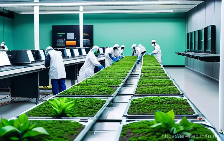 전자기술사와 관련된 전자공학 분야 소개 - **Prompt 2: Innovation Hub of Tomorrow**
    A dynamic, high-tech research and development laborator...