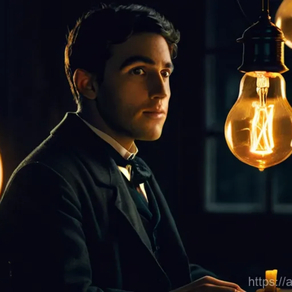 전자기술사 필기 학습법 단계별 소개 - **Prompt 1: The Eureka Moment of Understanding**
"A diverse, thoughtful young adult (wearing mod...