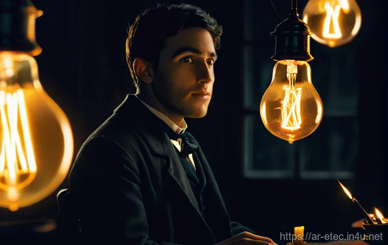 전자기술사 필기 학습법 단계별 소개 - **Prompt 1: The Eureka Moment of Understanding**
"A diverse, thoughtful young adult (wearing mod...