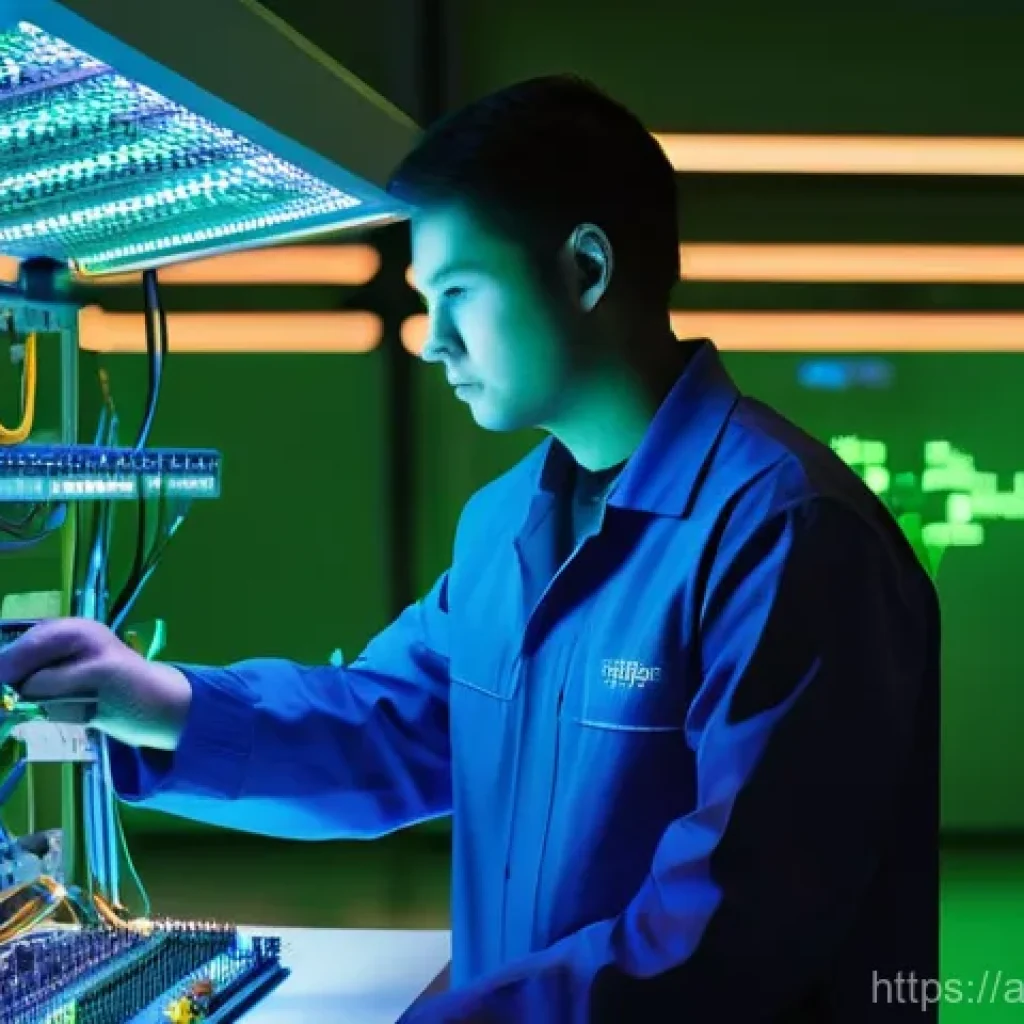 전자기술사 취득 후 네트워크 활용법 - **Prompt for Electronics and Networking Integration:**
"A professional, determined male technici...