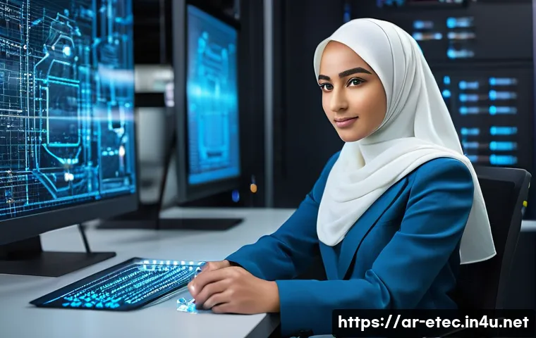 전자기술사 시험 난이도 분석 - **Prompt 1: The Visionary Innovator**
"A confident Arab female electronics engineer, in her late...