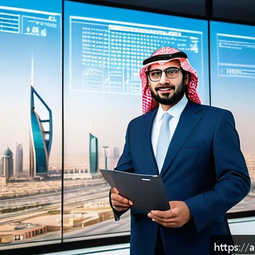 전자기술사와 기술직 연봉 협상 팁 - A professional Middle Eastern electronics engineer in a modern office setting, wearing formal busine...