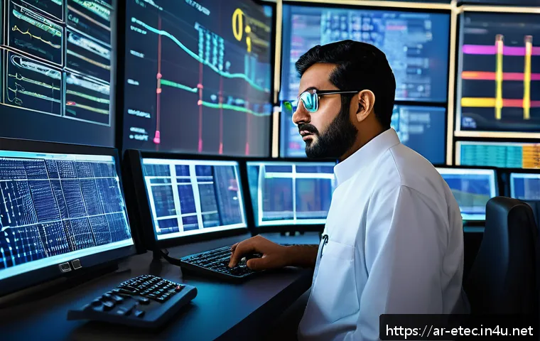 전자기술사와 관련된 최신 IT 기술 분석 - A modern Middle Eastern electrical engineer wearing professional attire and safety glasses, working ...